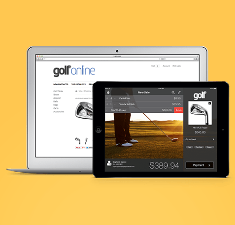 Lightspeed Retail is ideally suited for a golfing retail business