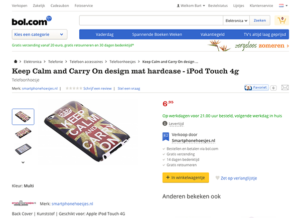 iPhone hoesjes verkopen via Bol.com