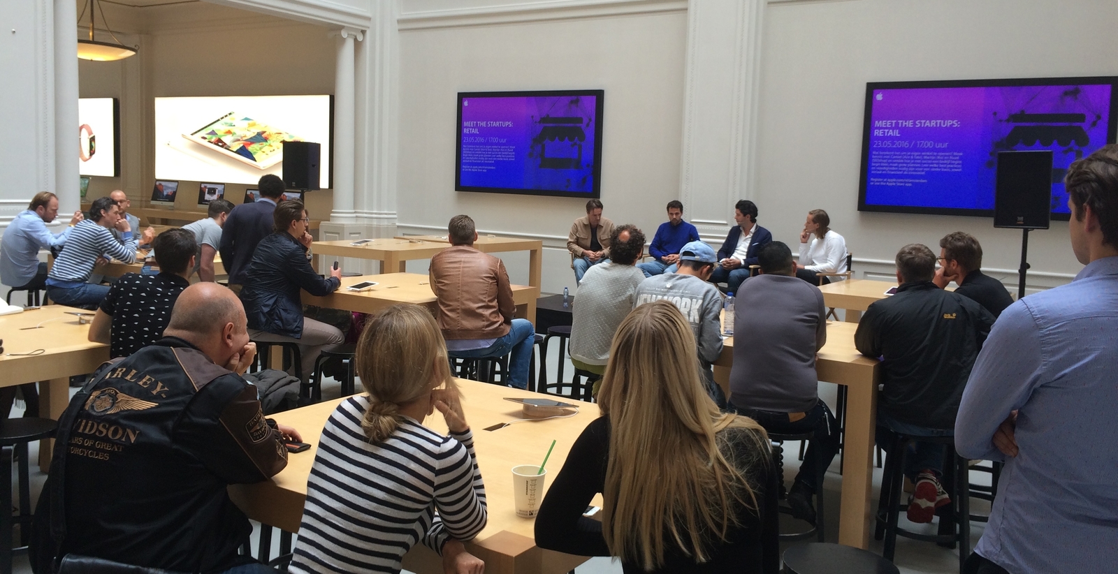 “Meet the startups” in de Apple Store Amsterdam