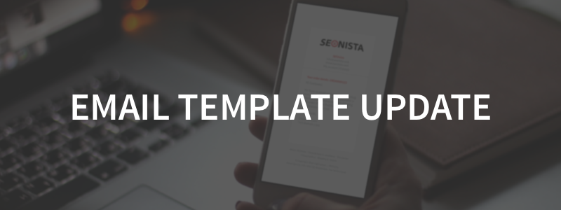 UPDATE: Nieuw email template