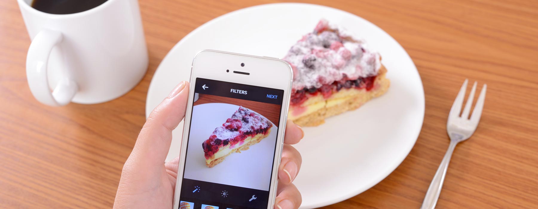 Gebruik Instagram om een menu te maken