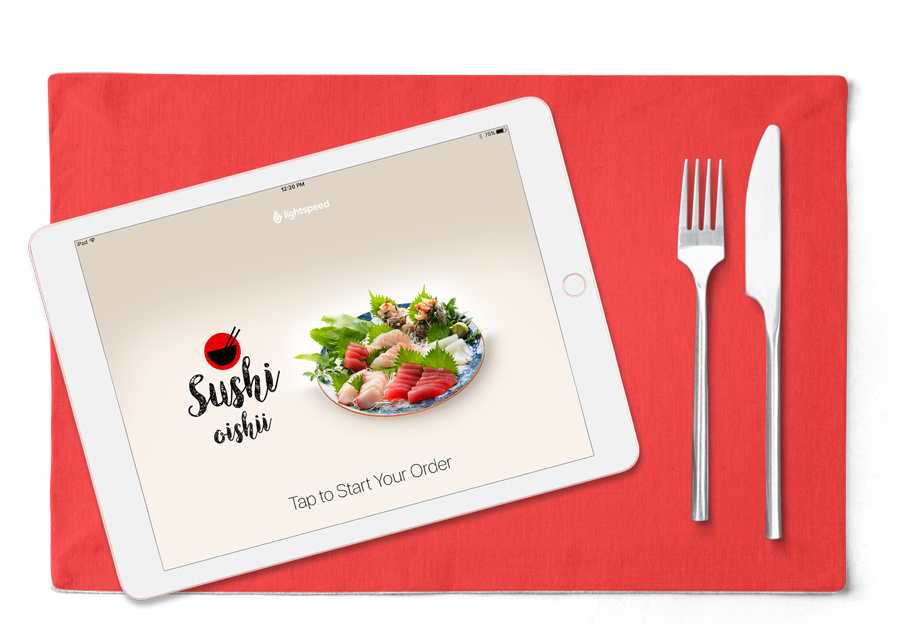 Self-order Menu Lightspeed