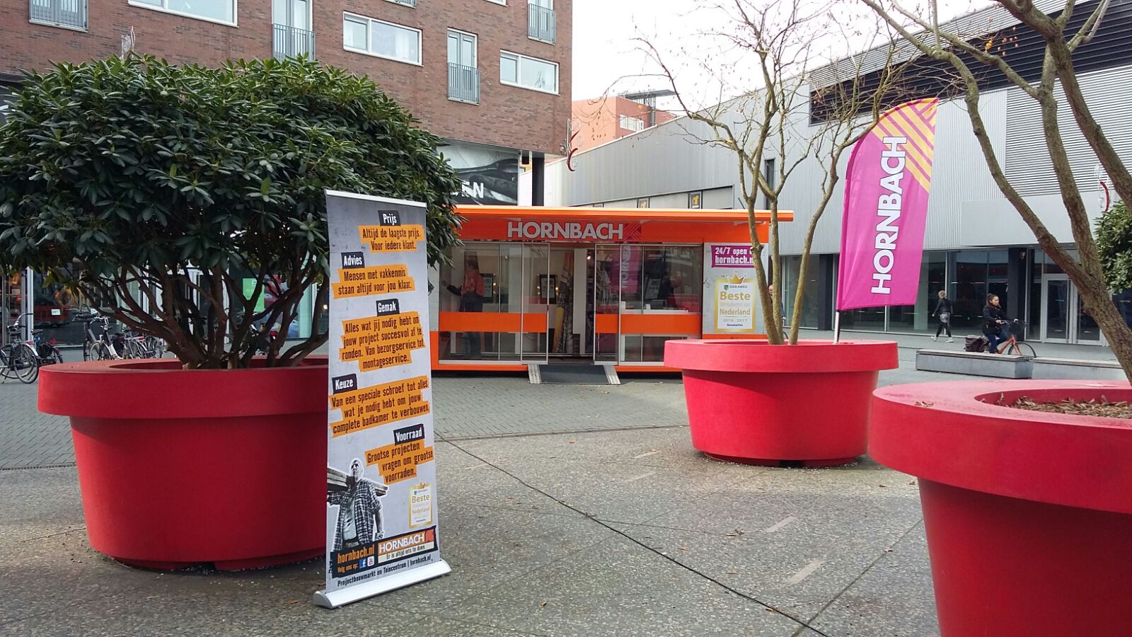 Hornbach pop-up store