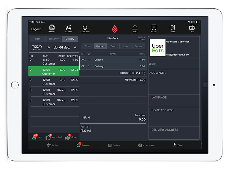 Lightspeed Delivery powered by Deliverect