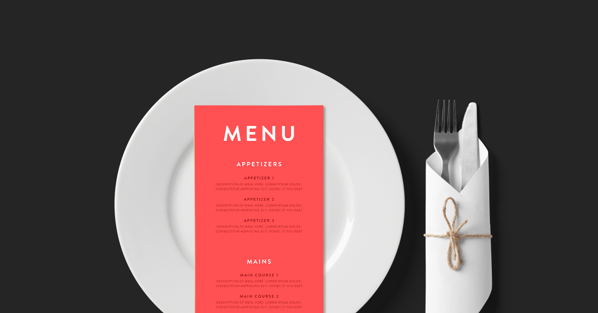 Hoe ontwerp je een menu: de ultieme gids