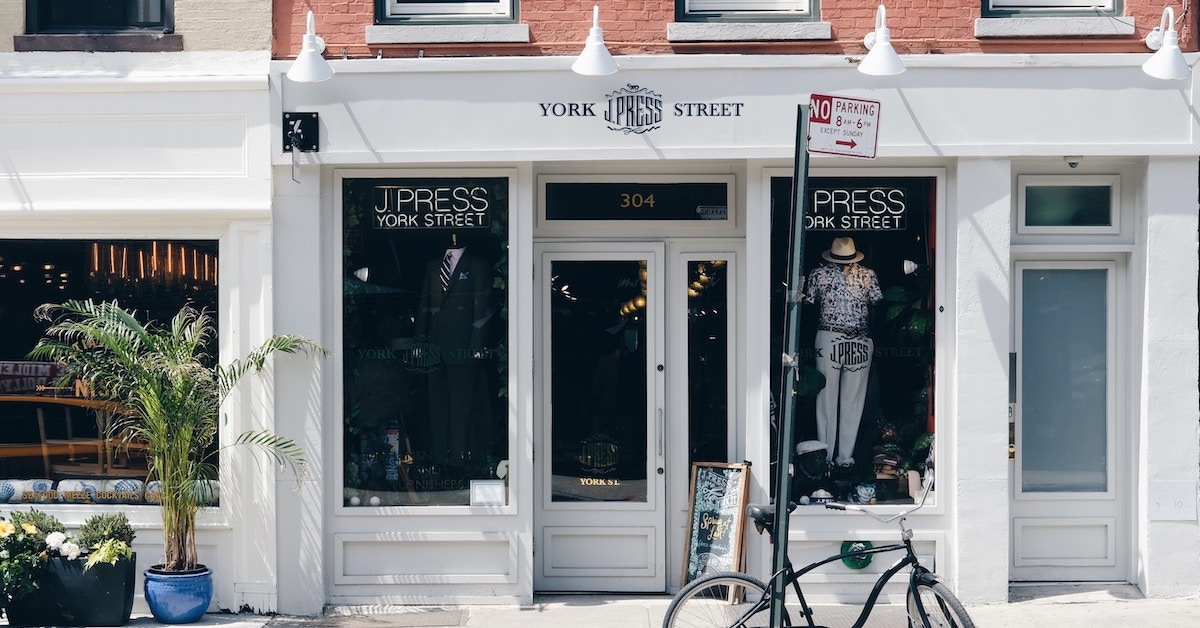 klanten trekken met een mooie etalage