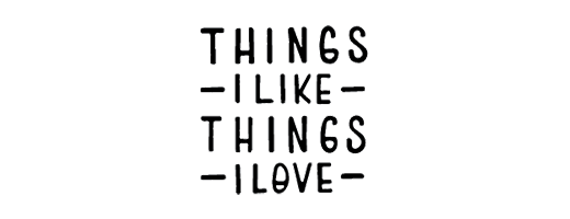 Things I Like Things I Love Logo