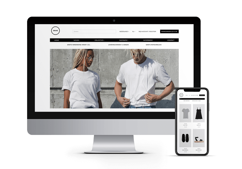Het webshop totaalpakket.