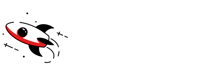 Afbeelding van een raket die succes en groei in de detailhandel symboliseert