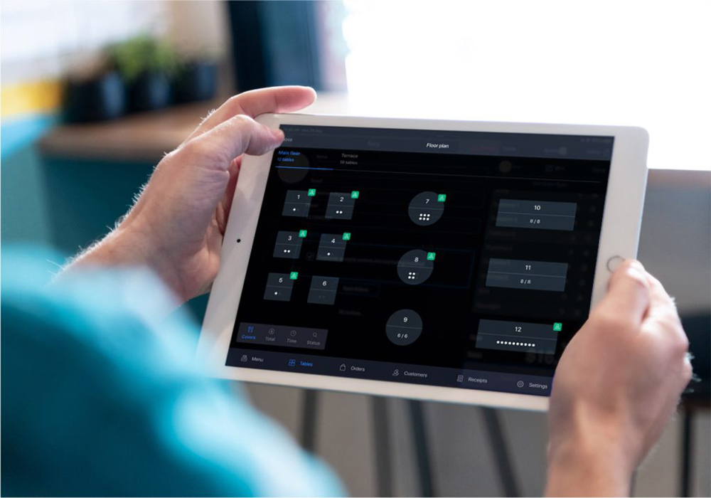 Interface op iPad