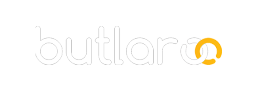 Het logo van Butlaroo