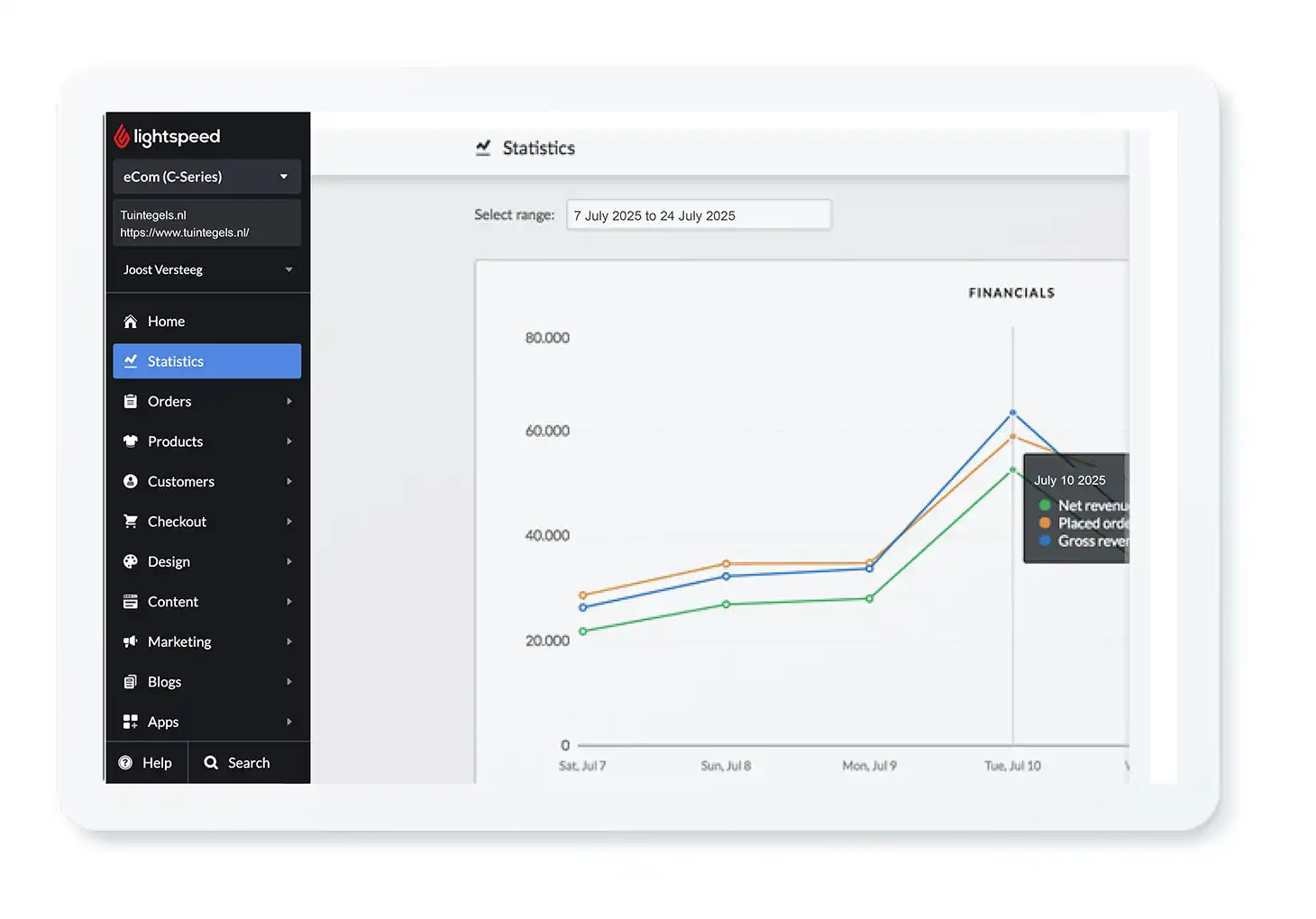 Lightspeed C-Series Backoffice